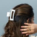 Korean style Matt hair claw 1 Pc view 3