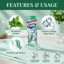 Dermicool Talc Regular 150gm view 1