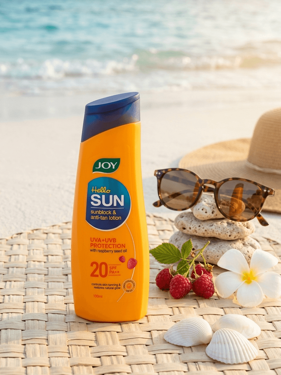 Joy Product Hello SUN Sunblock & Anti-Tan Lotion 100ml